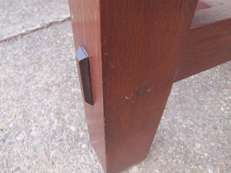 Antique Long Stickley Bros Library Table  W3149 - Image 17