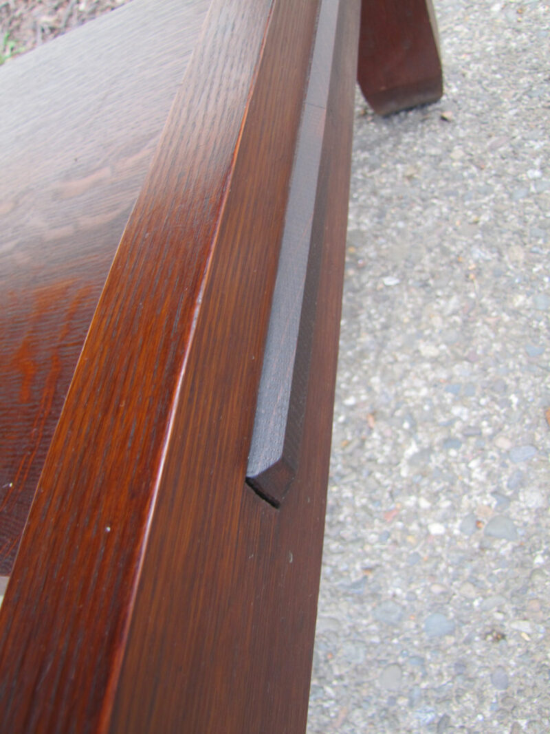 Antique Long Stickley Bros Library Table  W3149 - Image 16