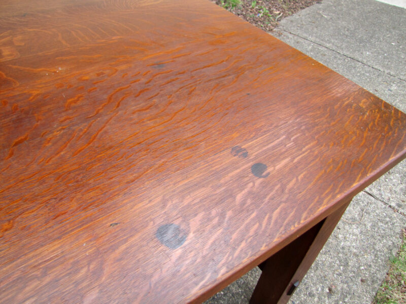 Antique Long Stickley Bros Library Table  W3149 - Image 10