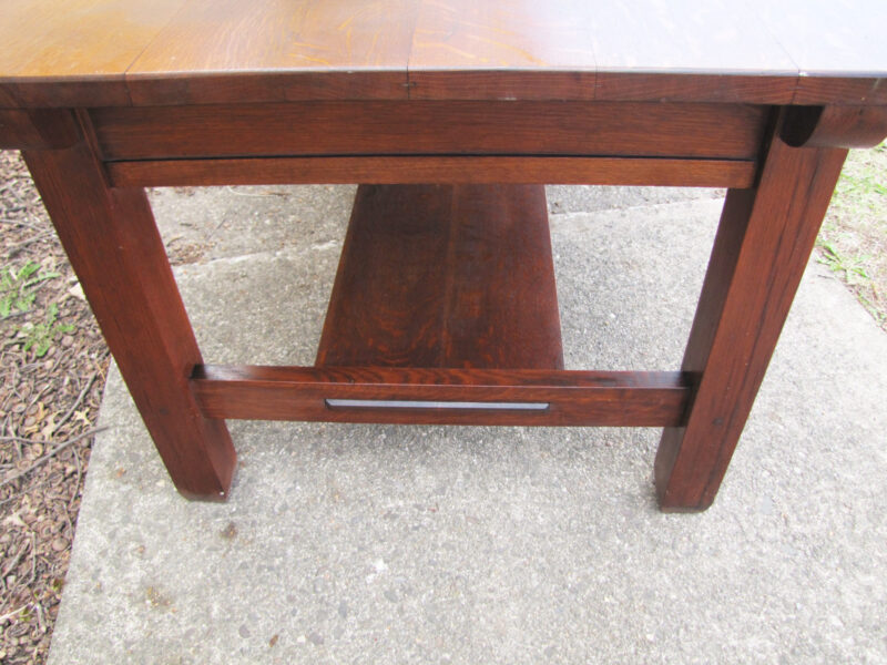 Antique Long Stickley Bros Library Table  W3149 - Image 9