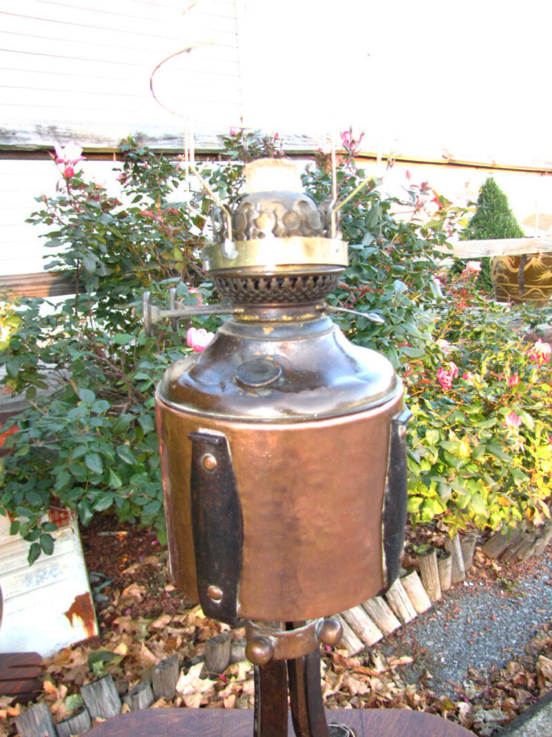 Rare Gustav Stickley Table Lamp. W3150 - Image 14