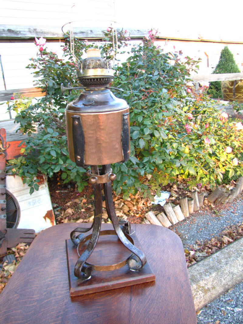 Rare Gustav Stickley Table Lamp. W3150 - Image 13