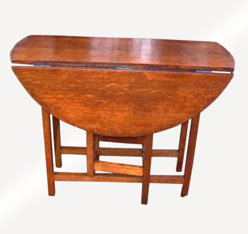 Antique Limbert Drop Top Table w3169 - Image 6