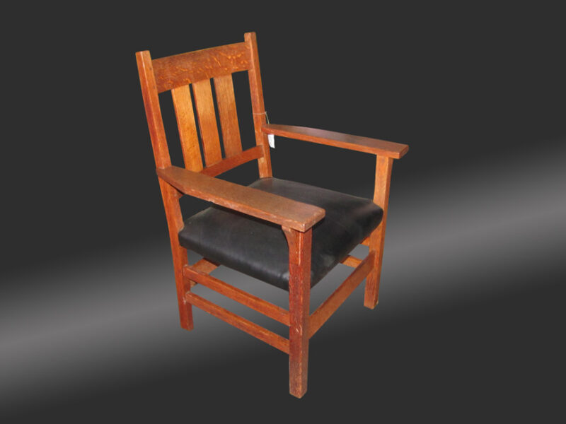 Gustav Stickley Armchair W3176 - Image 3