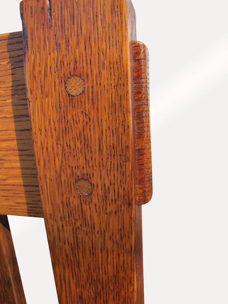 Rare and early  Gustav stickley  Bench  W3235a - Image 6