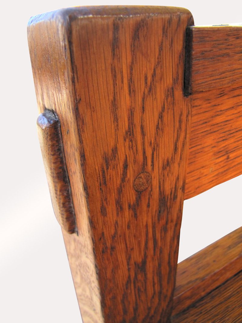 Rare and early  Gustav stickley  Bench  W3235a - Image 3