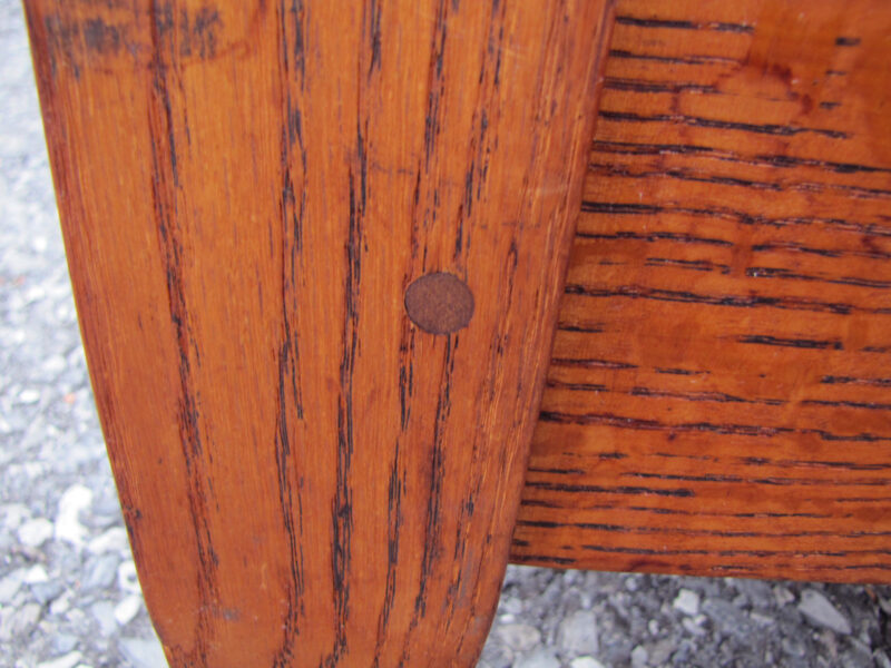 Antique  Roycroft  Morris  Chair w3248 - Image 10