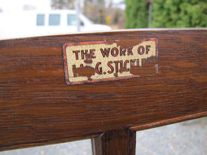 Antique Nice L&JG Stickley Two Door Bookcase | w3253? - Image 5