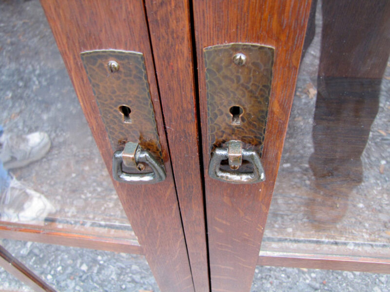 Antique Nice L&JG Stickley Two Door Bookcase | w3253? - Image 6