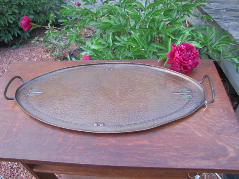 Superb Antique Roycroft Tray W3261?