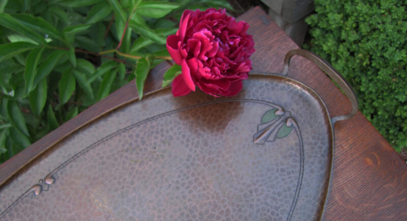 Superb Antique Roycroft Tray W3261? - Image 5