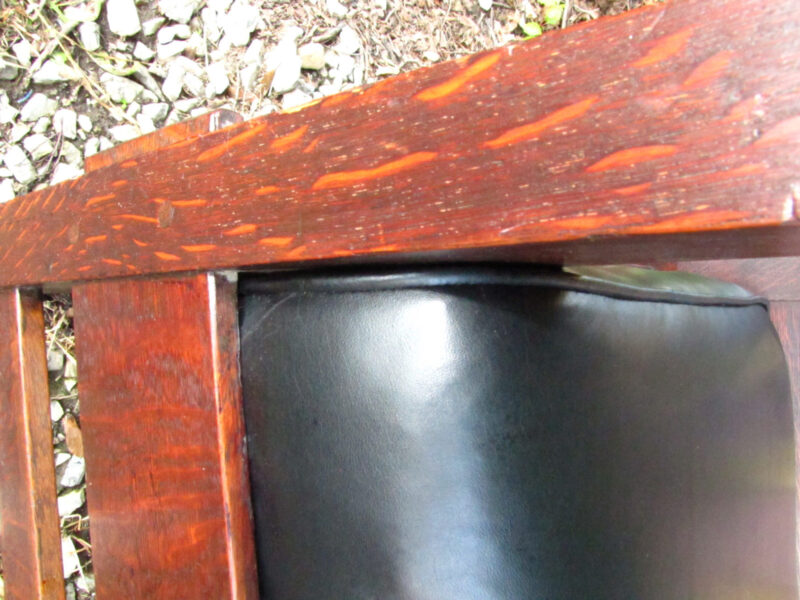 Superb Large Charles Stickley Arm Chair  W3276 - Image 17