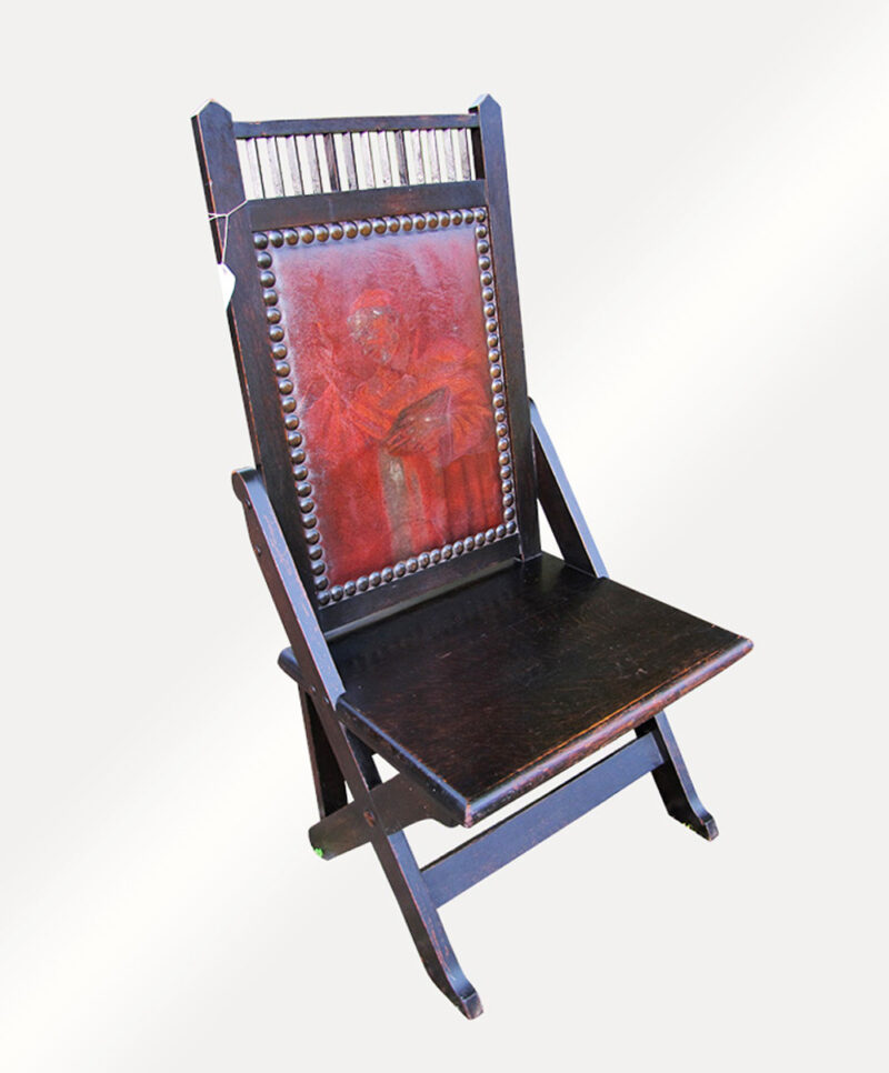 Rare  Antique  Shop Of  The Crafter  Chair  W3288