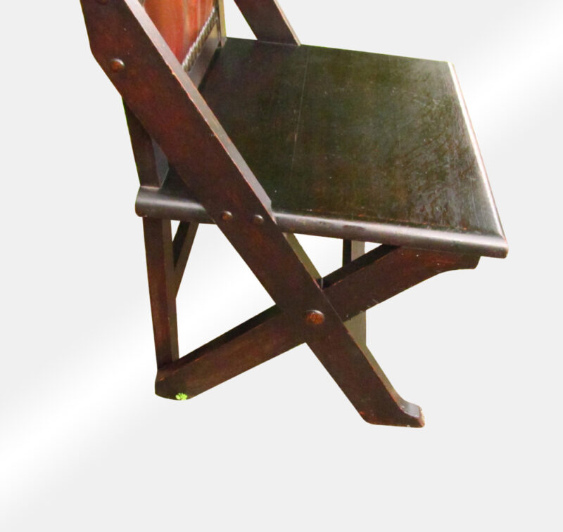 Rare  Antique  Shop Of  The Crafter  Chair  W3288 - Image 9