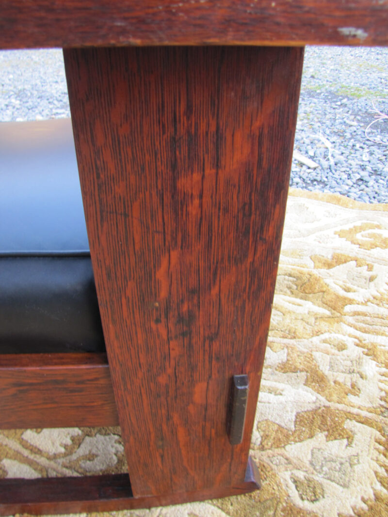 Superb Bulky C. Stickley Arm Rocker w3293 - Image 17