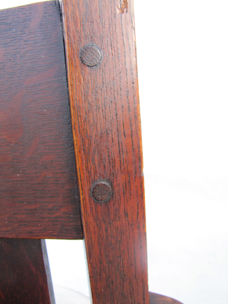 Superb C.Stickley Cube Arm Rocker w3295? - Image 11