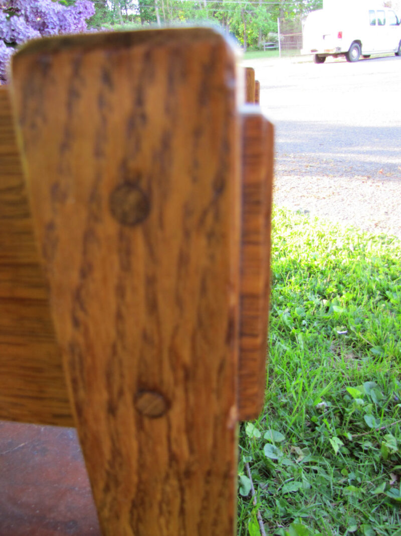 Superb Rare Gustav Stickley  Window Seat w3318 - Image 12