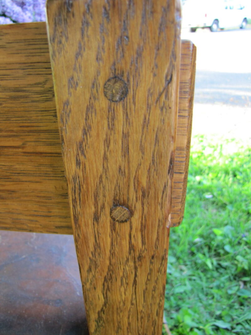 Superb Rare Gustav Stickley  Window Seat w3318 - Image 8