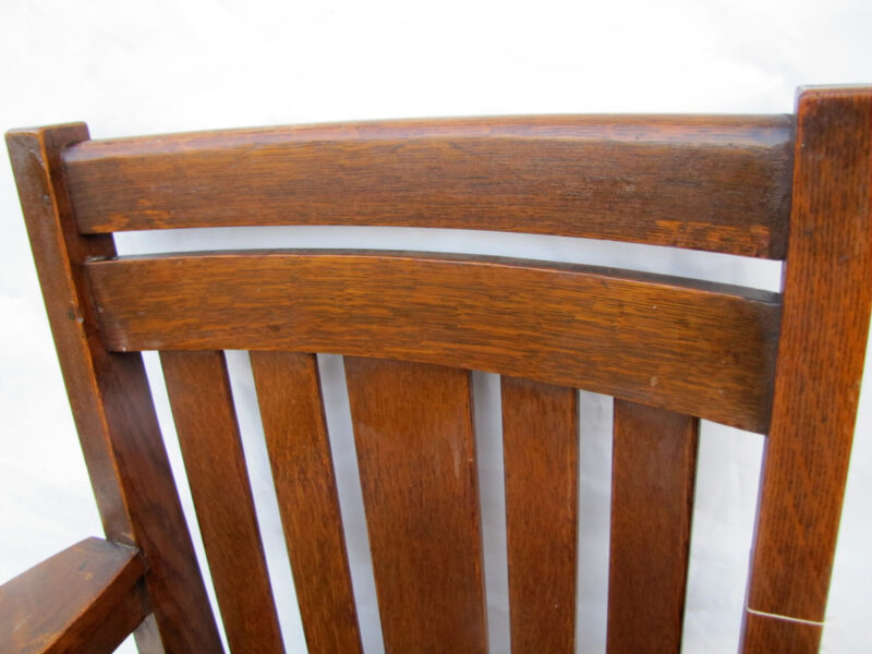 Superb Antique Harden Wavy Arm Rocker w3341 - Image 14