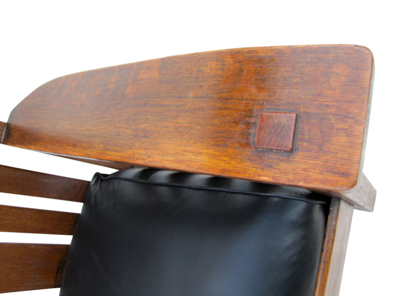 Superb Antique Harden Wavy Arm Rocker w3341 - Image 11