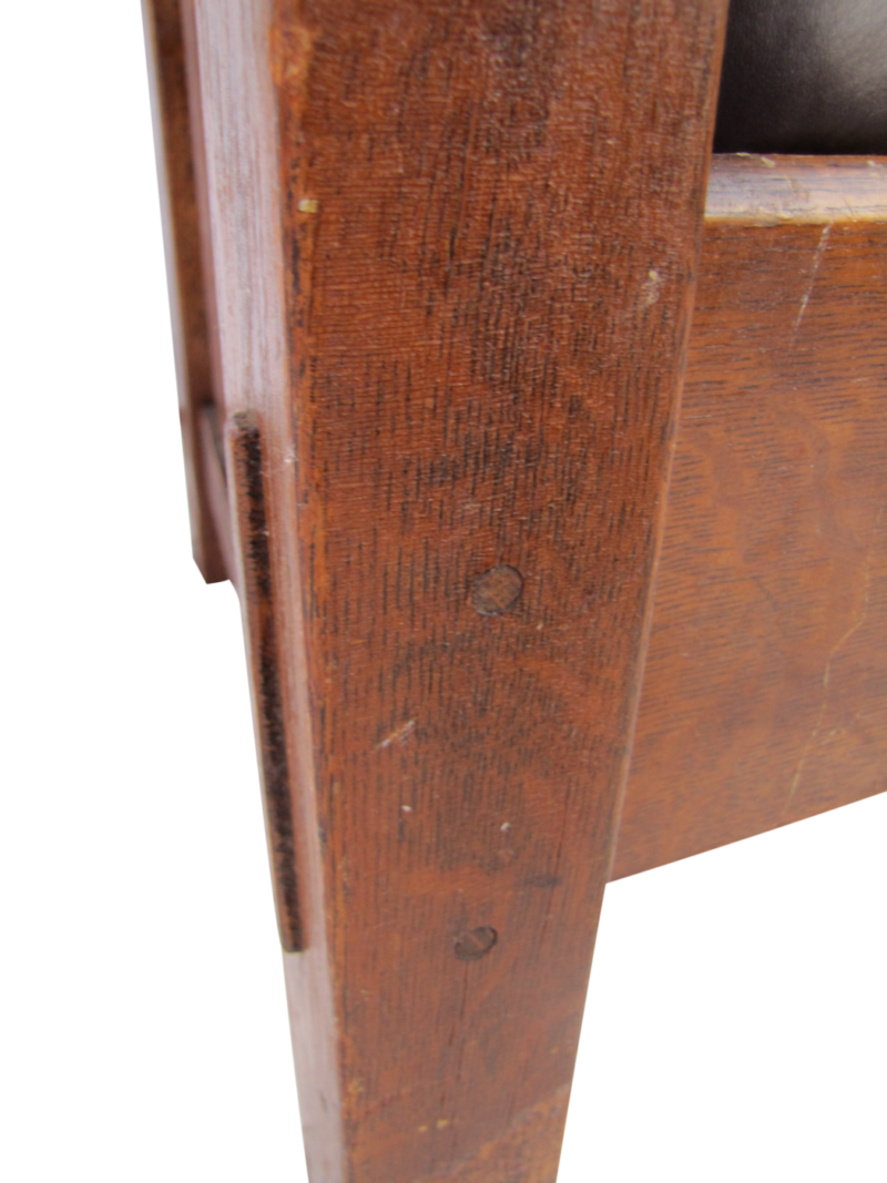 Superb Antique Harden Wavy Arm Rocker w3341 - Image 9