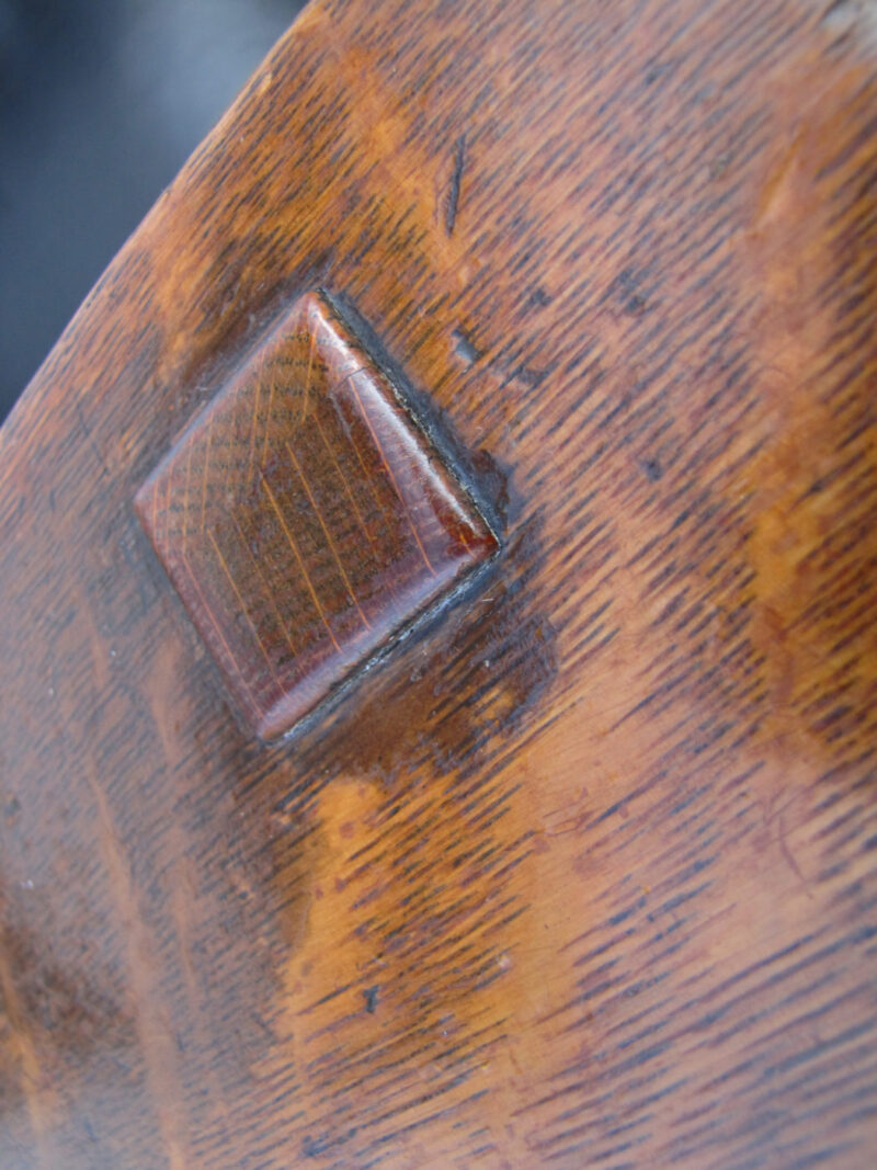 Superb Antique Harden Wavy Arm Rocker w3341 - Image 5