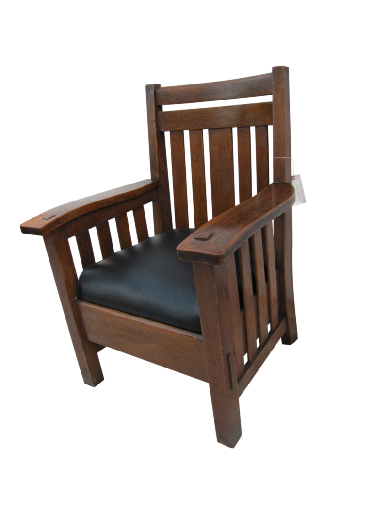 Superb Antique Harden Wavy Arm Rocker w3341 - Image 4