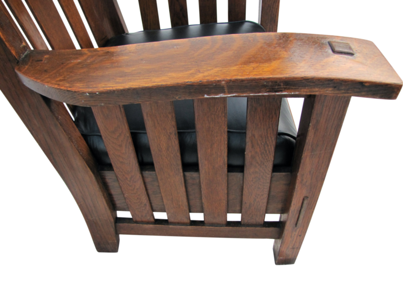 Superb Antique Harden Wavy Arm Rocker w3341 - Image 2