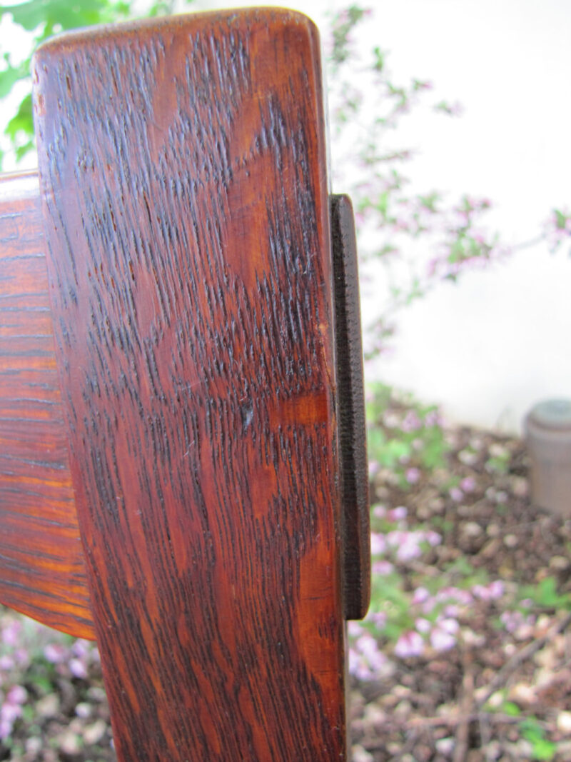 Antique Tall-Back Stickley Bros Arm Rocker. W3342 - Image 12