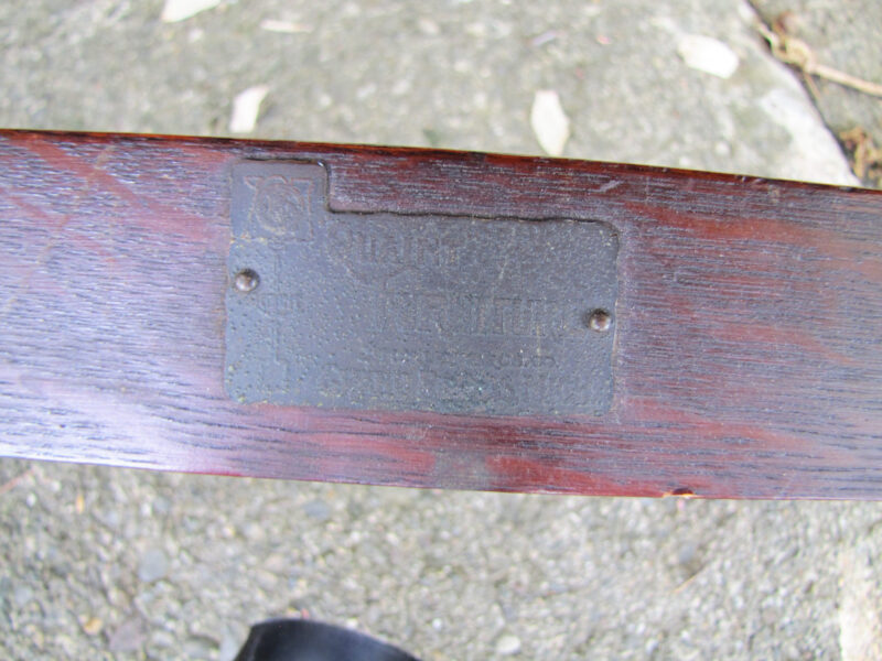 Antique Tall-Back Stickley Bros Arm Rocker. W3342 - Image 4