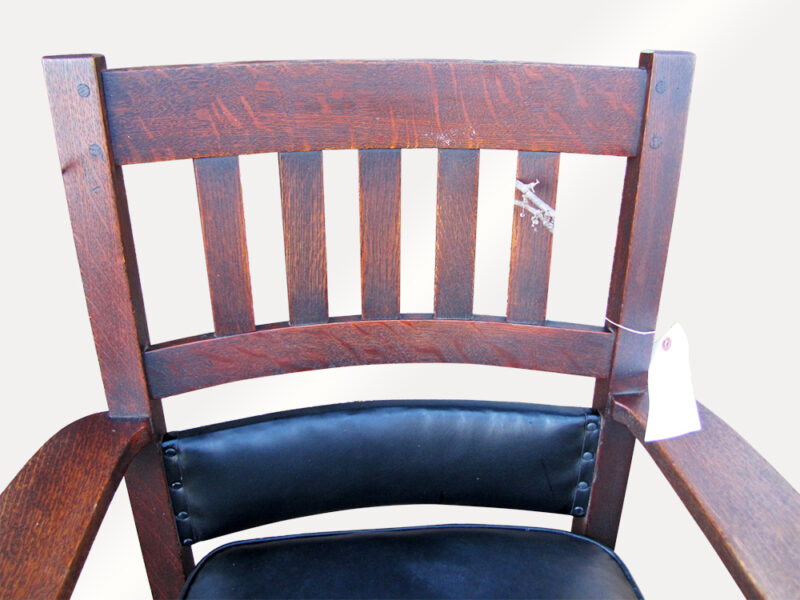 RARE Charles Stickley Arm Rocker W3354 - Image 4