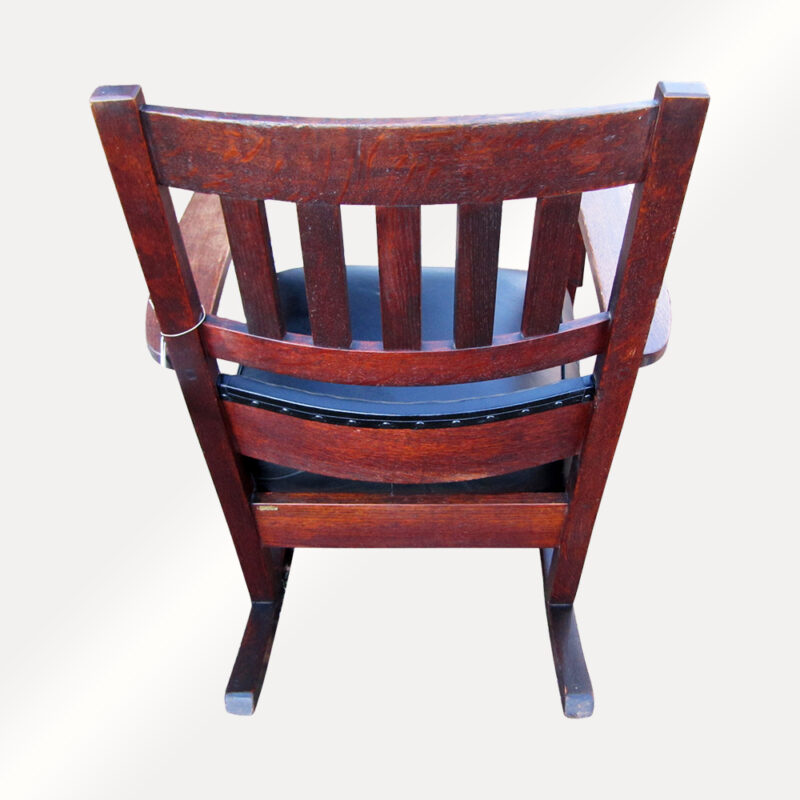 RARE Charles Stickley Arm Rocker W3354 - Image 3