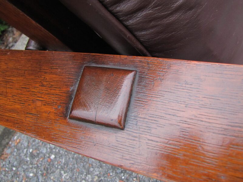 Stickley Brothers  Morris Chair Mission A&c  W3904 - Image 4