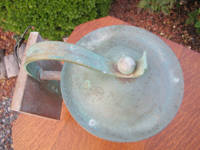 Antique Arts And Crafts Wall Lantern  w3953 - Image 9