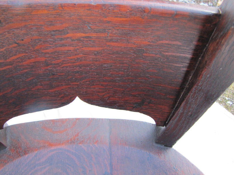 Antique Set Of Four Limbert Cafe Chairs w3963? - Image 8