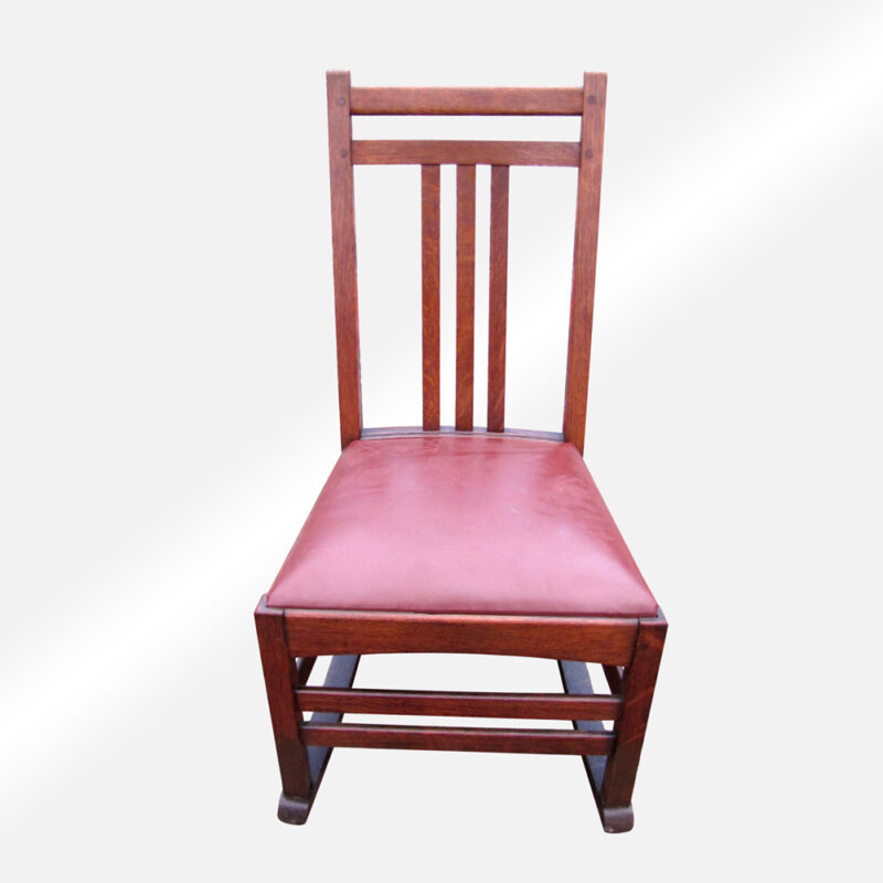 Antique Limbert Rocking Chair w3995 - Image 3