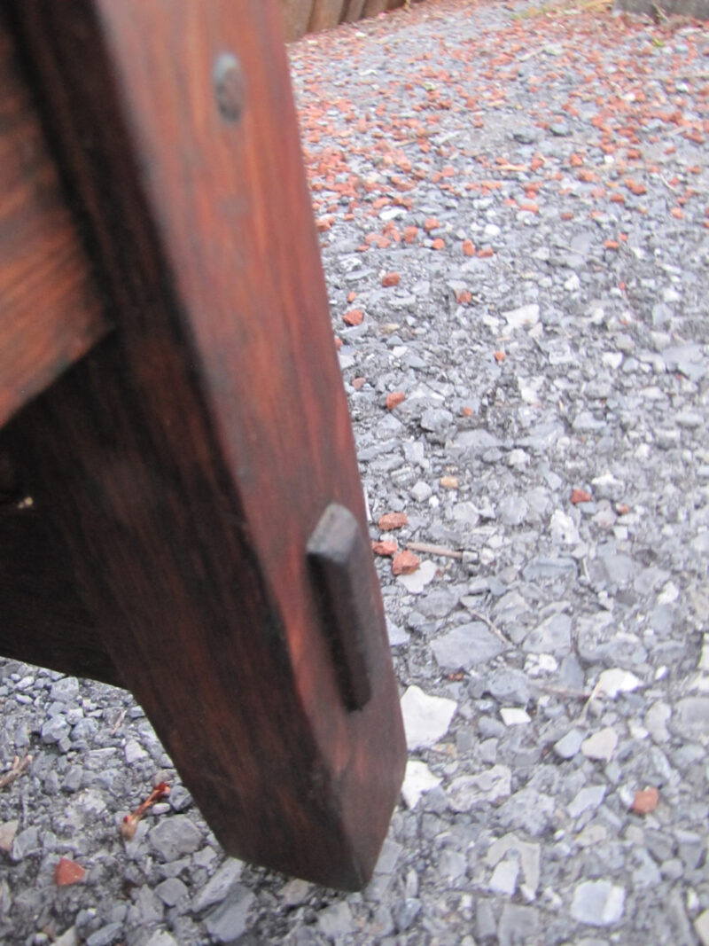 Antique Great Gustav Stickley Early Spindle Morris Chair w4016 - Image 13