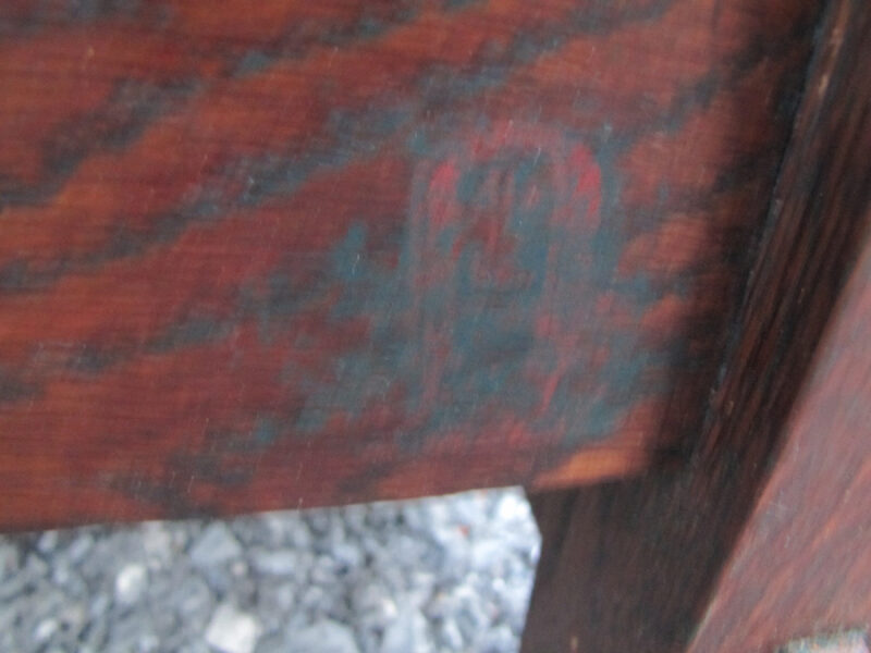 Antique Great Gustav Stickley Early Spindle Morris Chair w4016 - Image 21
