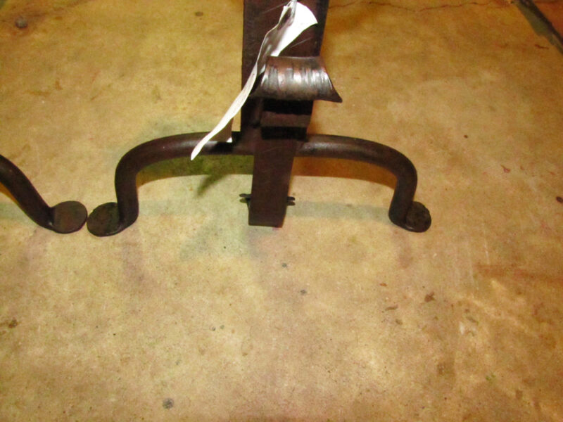 Arts & Crafts Andirons W403 - Image 13