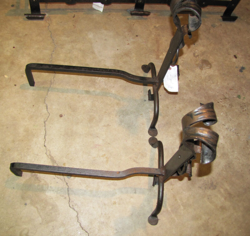 Arts & Crafts Andirons W403 - Image 7