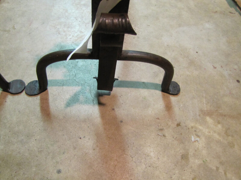 Arts & Crafts Andirons W403 - Image 3