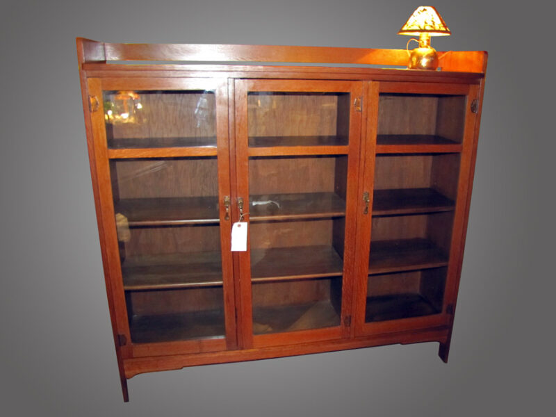 Antique Limbert 3 Door Bookcase. W4041