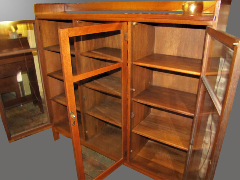 Antique Limbert 3 Door Bookcase. W4041 - Image 5
