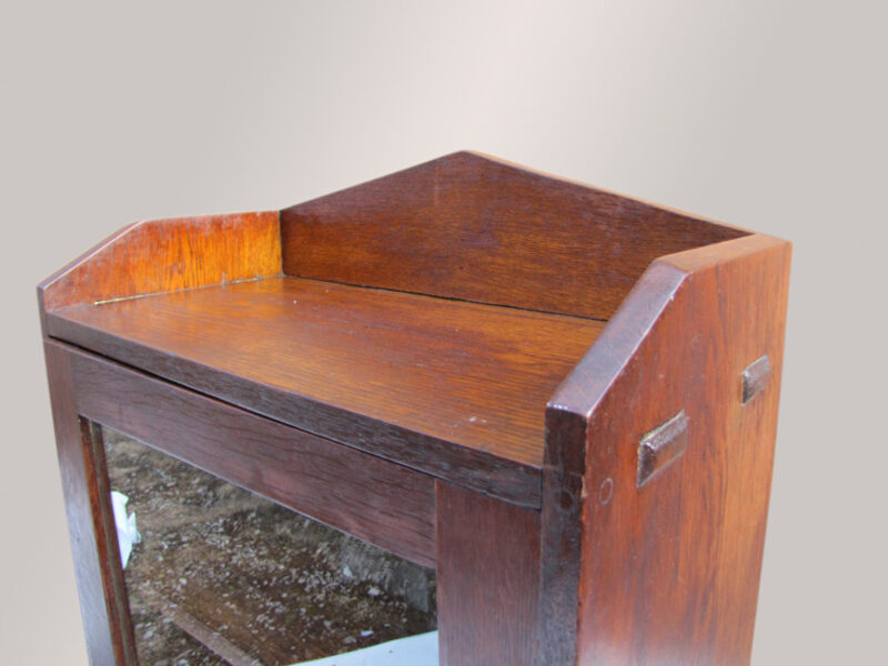 Antique Arts & Crafts Bookcase W4047 - Image 7