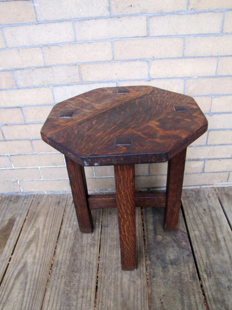 Antique L&jG Stickley Small Table w4060