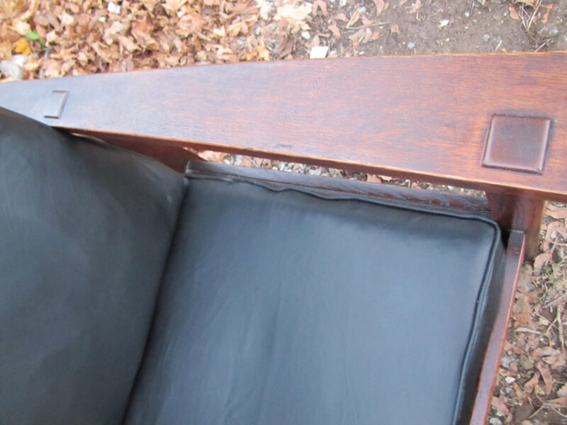 Superb Nice Long And Narrow Stickley Brother Morris Chair w4073? - Image 11