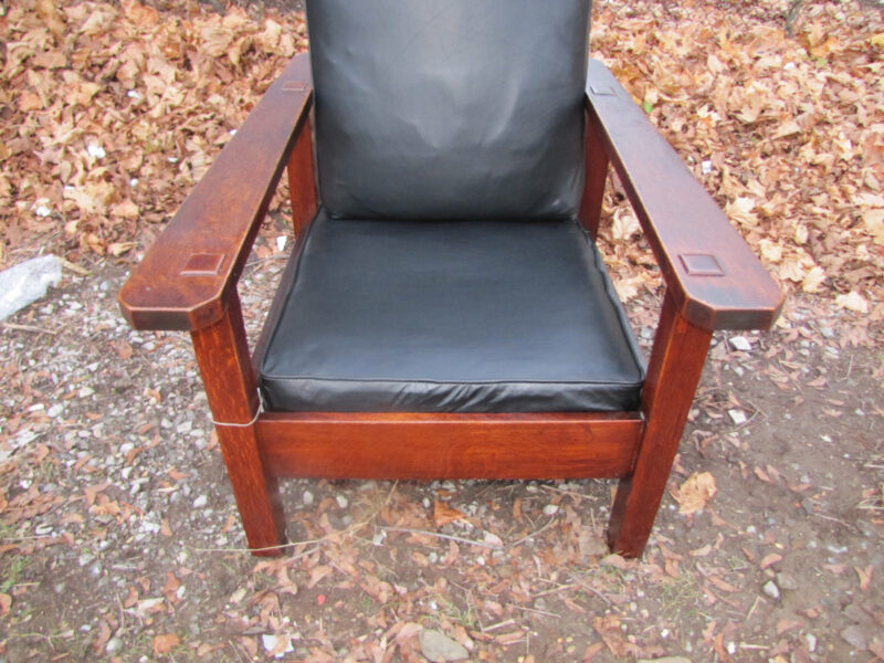 Superb Nice Long And Narrow Stickley Brother Morris Chair w4073? - Image 10