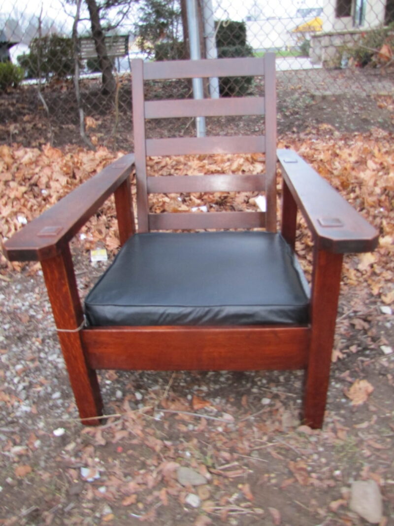 Superb Nice Long And Narrow Stickley Brother Morris Chair w4073? - Image 6