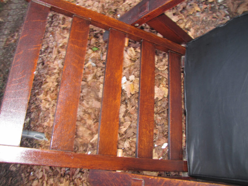 Superb Nice Long And Narrow Stickley Brother Morris Chair w4073? - Image 3