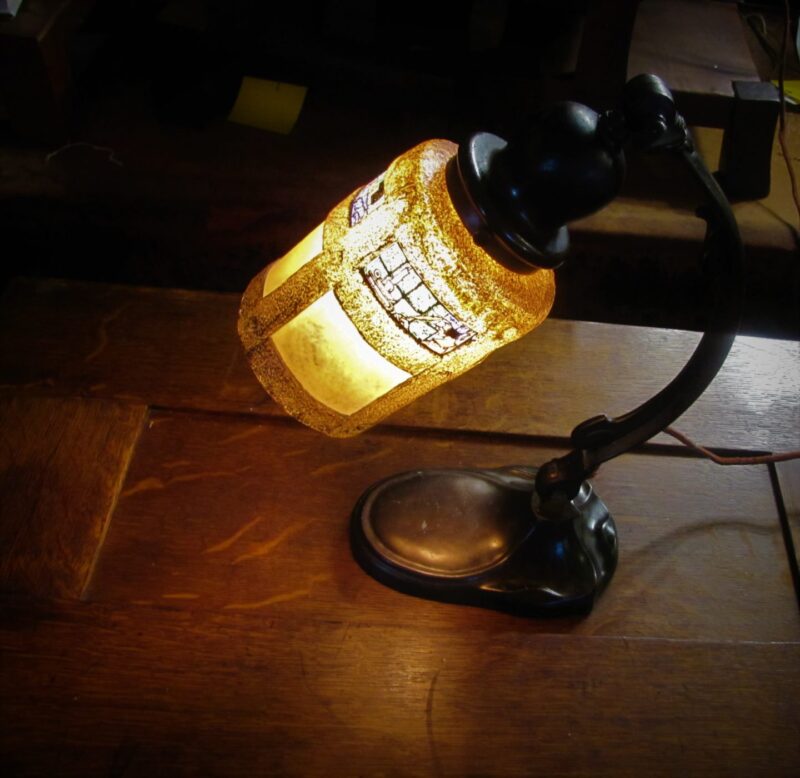 Antique Handel Table Lamp w4102 - Image 13